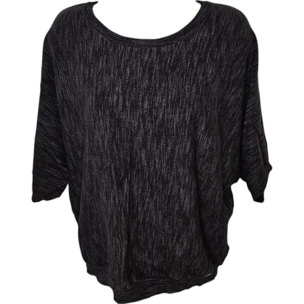 DKNY Kimono Style Short Sleeve Sweater Top